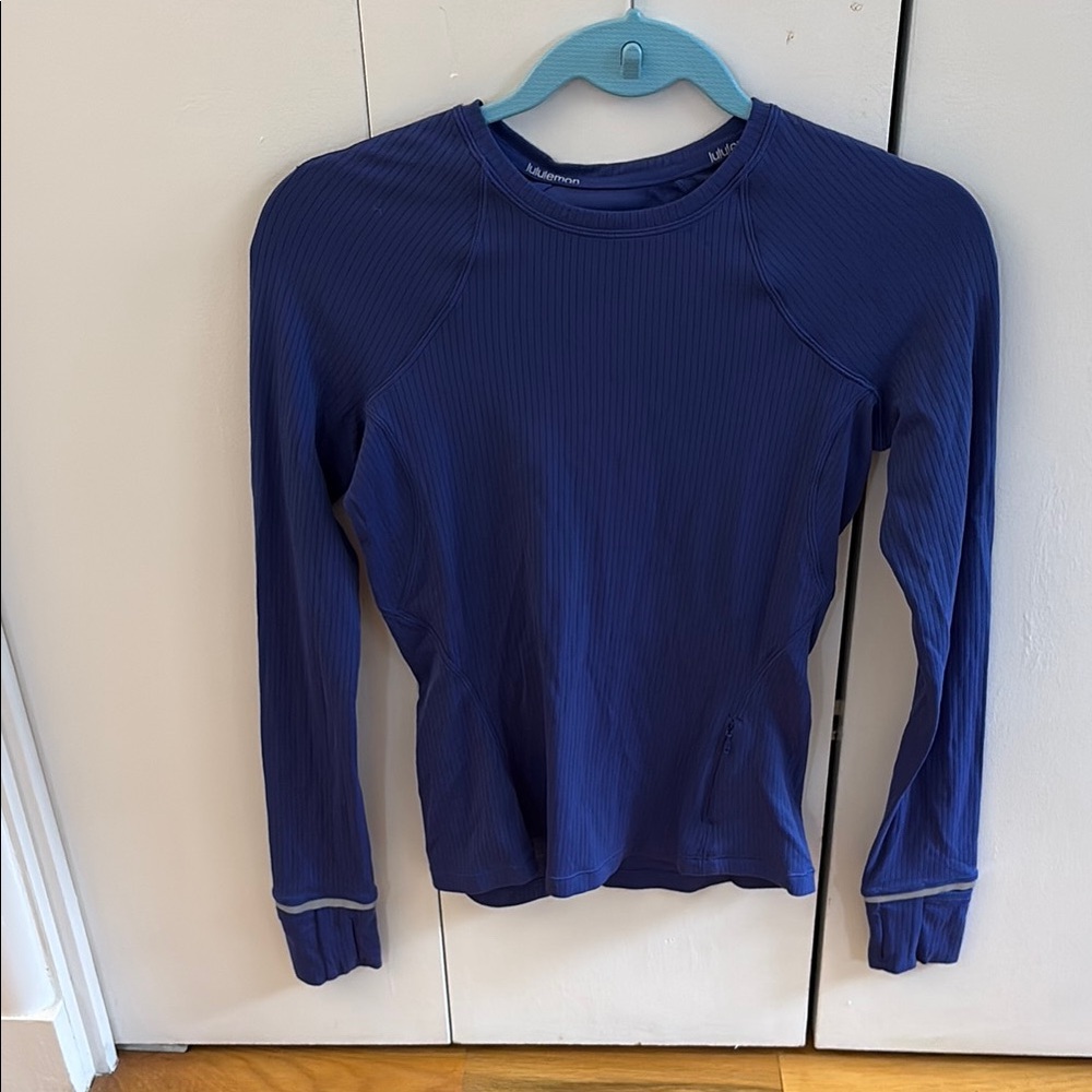Lululemon Rulu ribbed long sleeve shirt size 4 NWOT